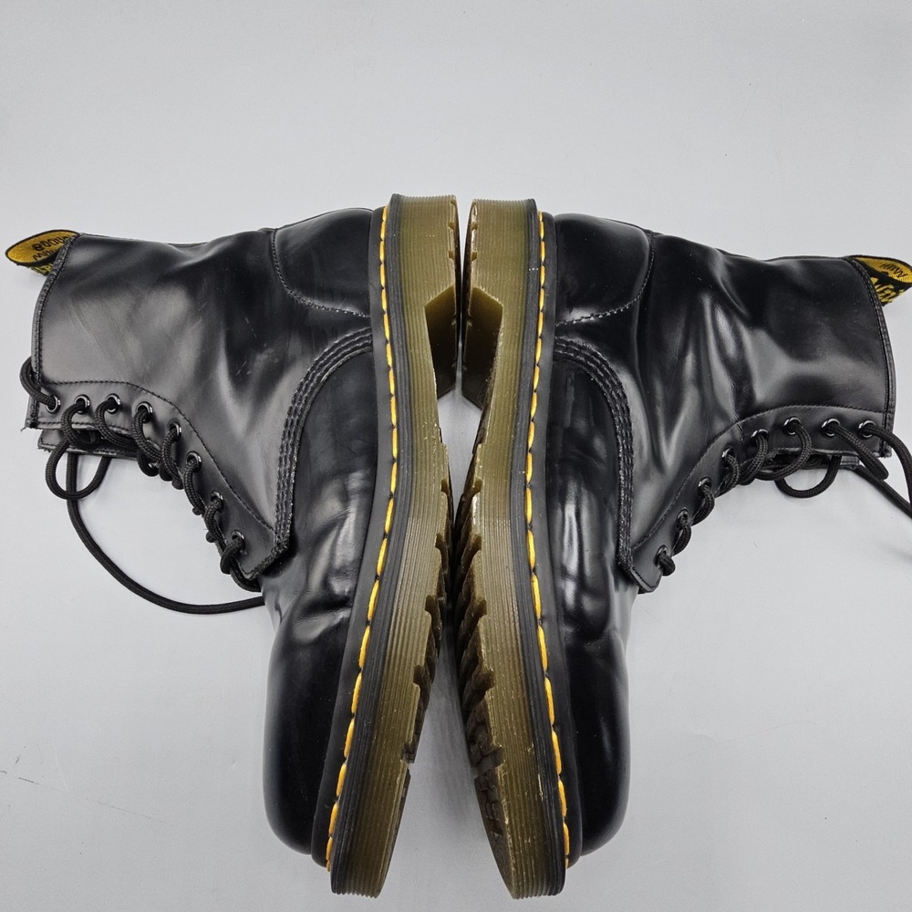 Dr. Marten 1460 Patent Leather Air Wair Combat Boots Women's Size US 10 AW004 - Picture 4 of 11